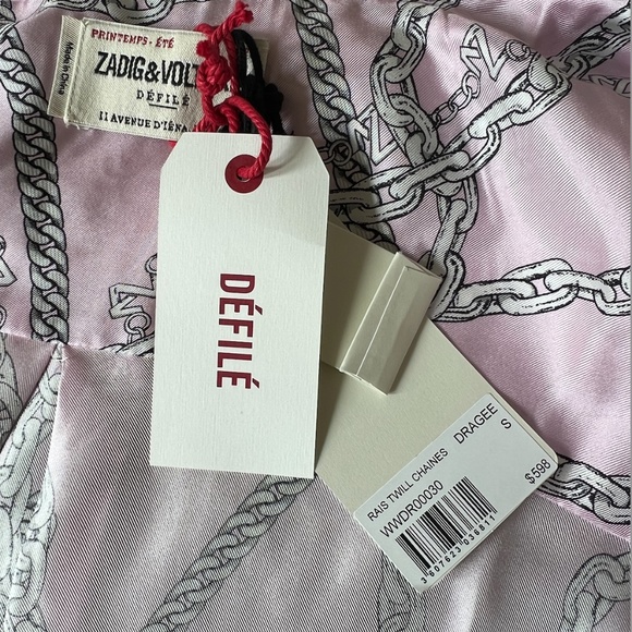 Zadig and Voltaire Silk Shirt Dress - Picture 5 of 5